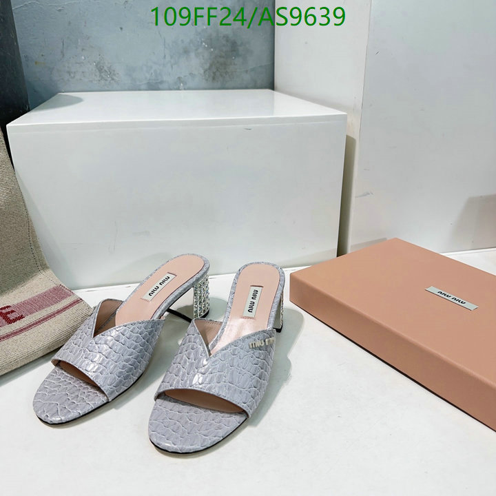 Miu Miu-Women Shoes Code: AS9639 $: 109USD