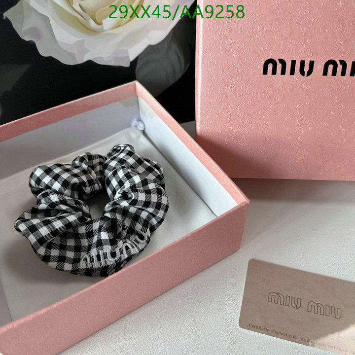 MIU MIU-Headband Code: AA9258 $: 29USD