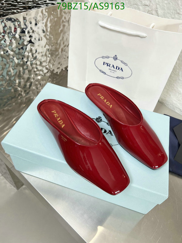 Prada-Women Shoes Code: AS9163 $: 79USD