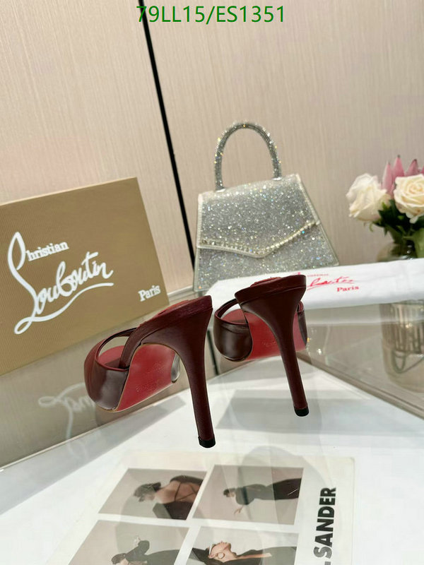 Christian Louboutin-Women Shoes Code: ES1351 $: 79USD