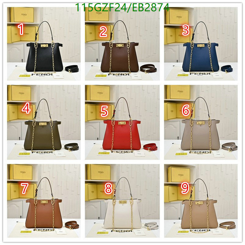 Fendi-Bag-4A Quality Code: EB2874 $: 115USD