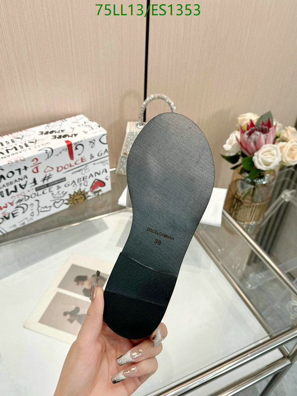 D&G-Women Shoes Code: ES1353 $: 75USD