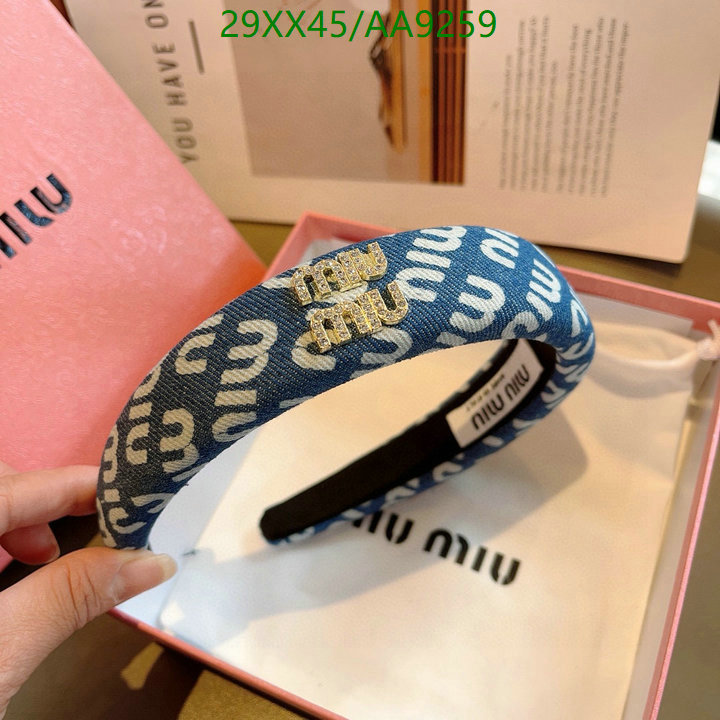 MIU MIU-Headband Code: AA9259 $: 29USD