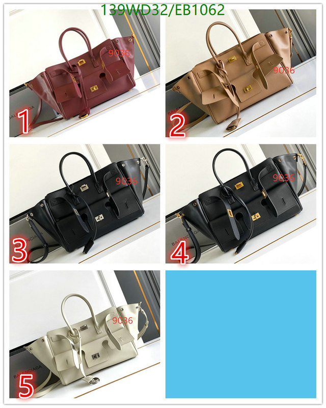 Balenciaga-Bag-4A Quality Code: EB1062 $: 139USD