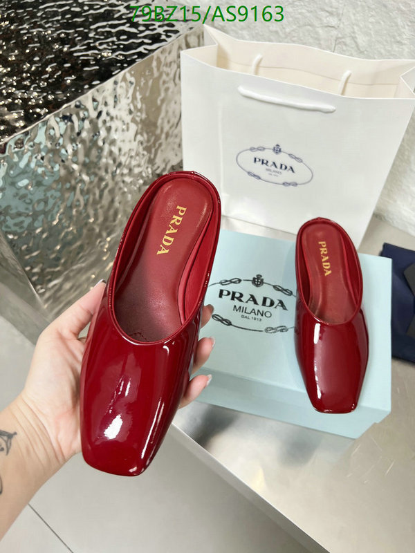 Prada-Women Shoes Code: AS9163 $: 79USD