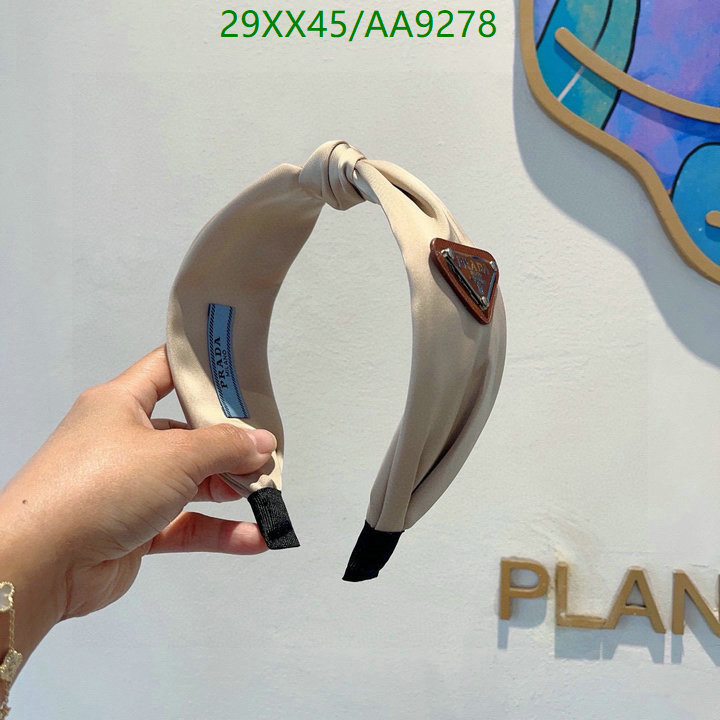 Prada-Headband Code: AA9278 $: 29USD