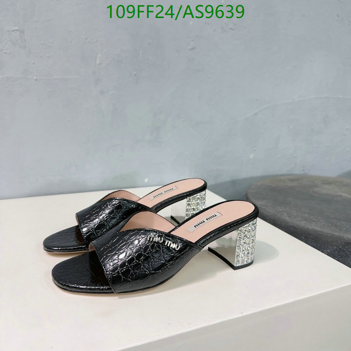 Miu Miu-Women Shoes Code: AS9639 $: 109USD