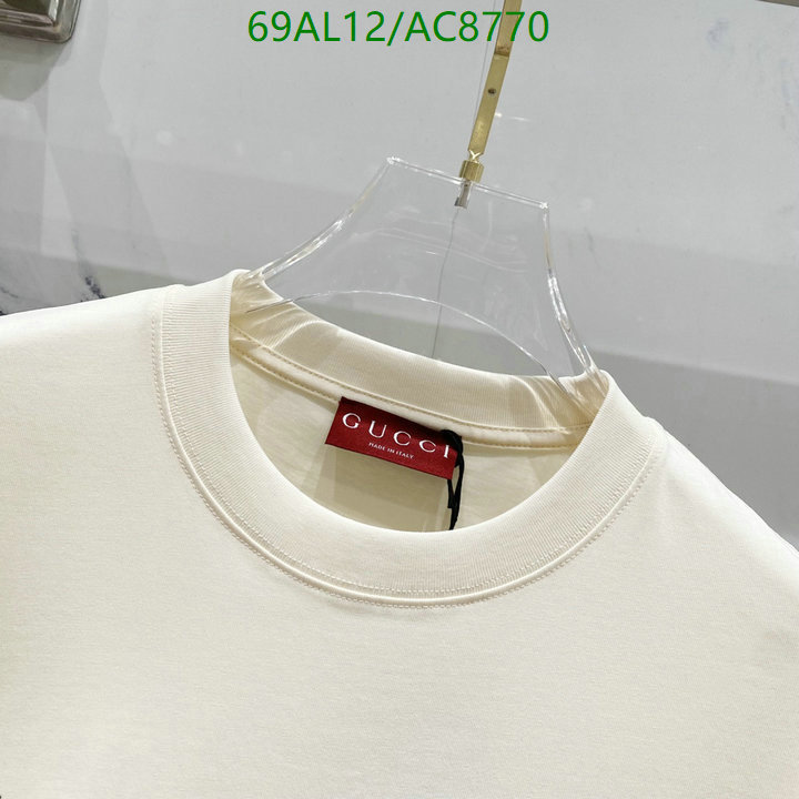 Gucci-Clothing Code: AC8770 $: 69USD