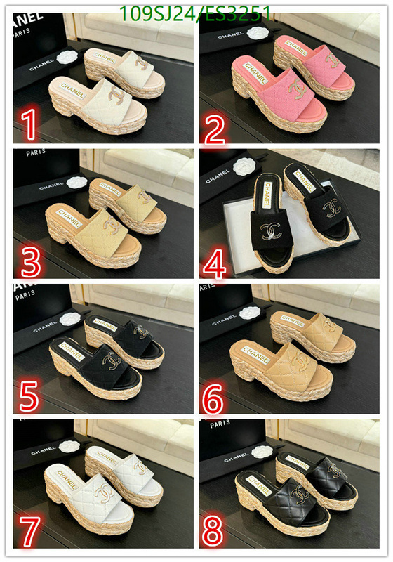 Chanel-Women Shoes Code: ES3251 $: 109USD