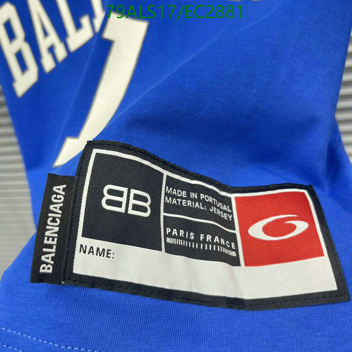 Balenciaga-Kids Clothing Code: EC2881 $: 79USD