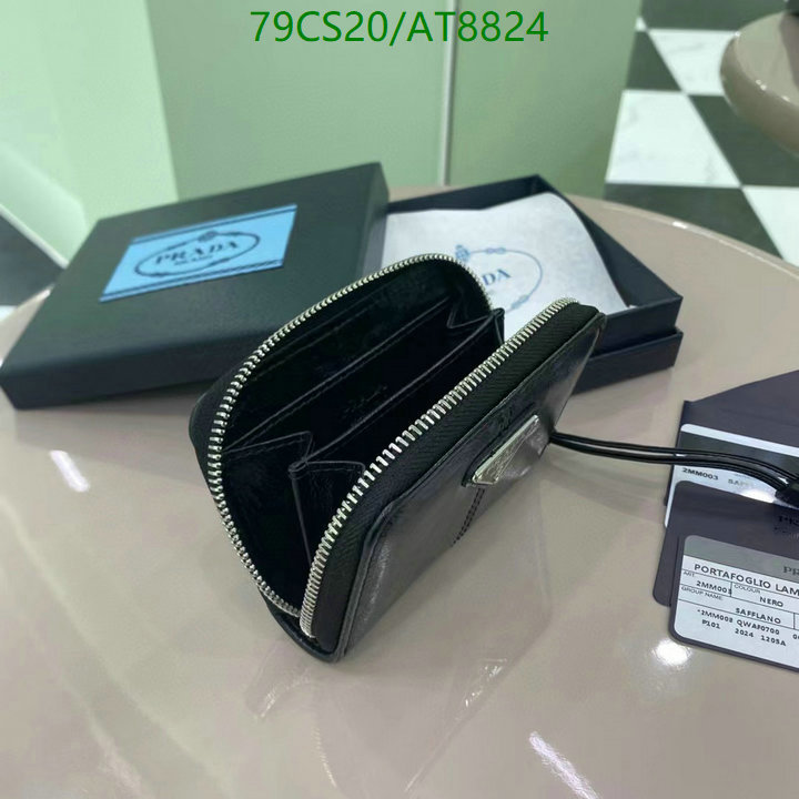 Prada-Wallet Mirror Quality Code: AT8824 $: 79USD