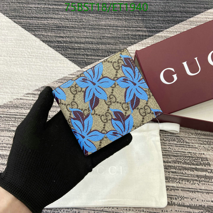 Gucci-Wallet Mirror Quality Code: ET1940 $: 75USD