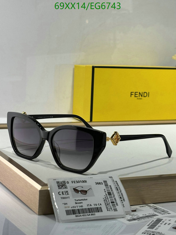 Fendi-Glasses Code: EG6743 $: 69USD
