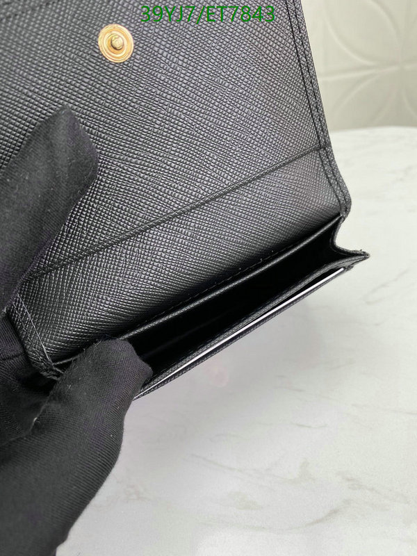 Prada-Wallet-4A Quality Code: ET7843 $: 39USD
