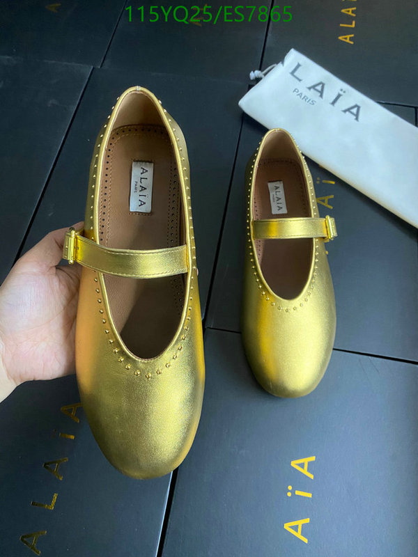 ALAIA-Women Shoes Code: ES7865 $: 115USD