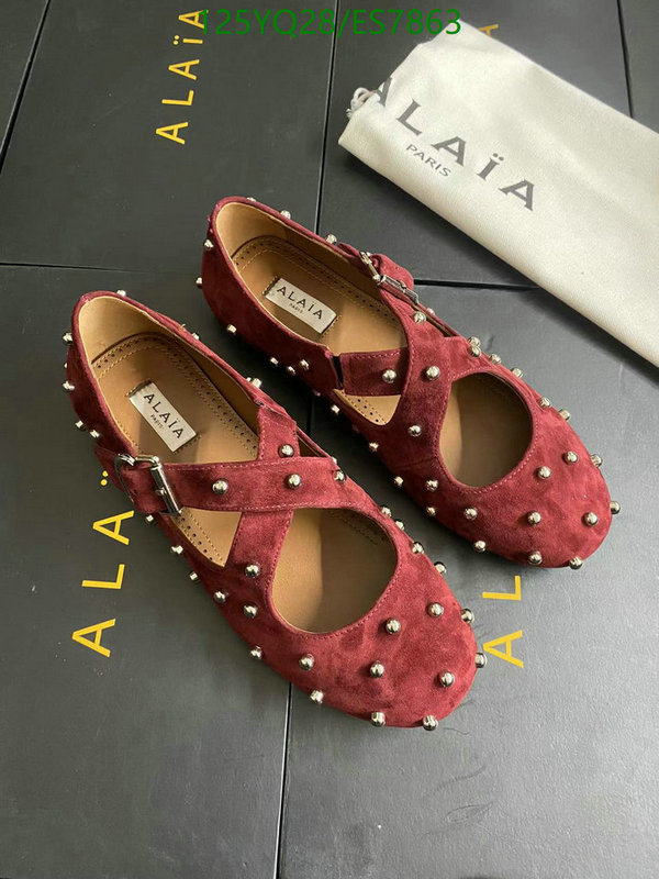 ALAIA-Women Shoes Code: ES7863 $: 125USD