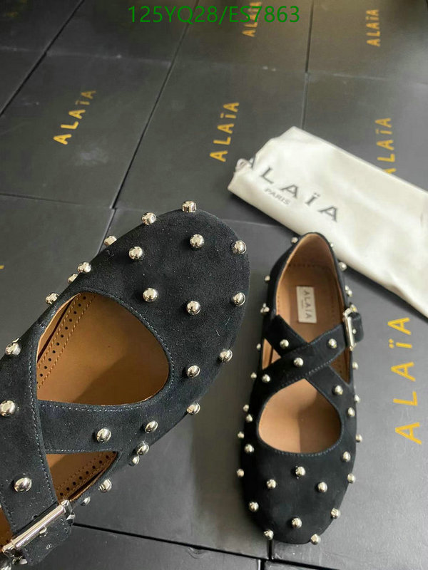 ALAIA-Women Shoes Code: ES7863 $: 125USD