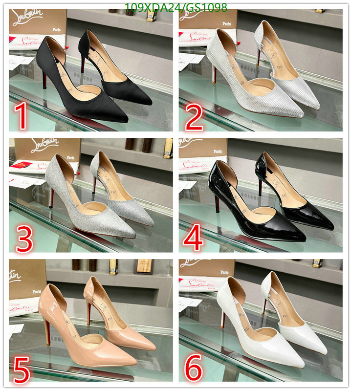 Christian Louboutin-Women Shoes Code: GS1098 $: 109USD