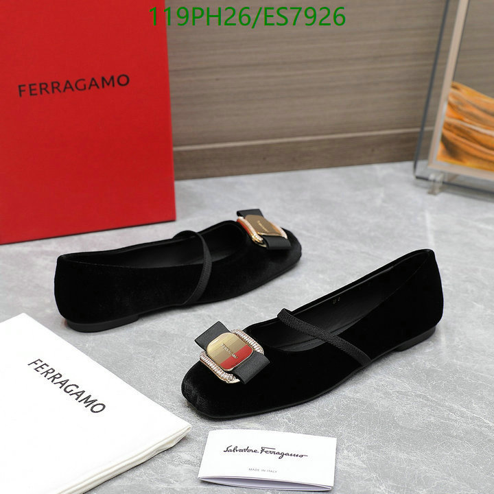 Ferragamo-Women Shoes Code: ES7926 $: 119USD