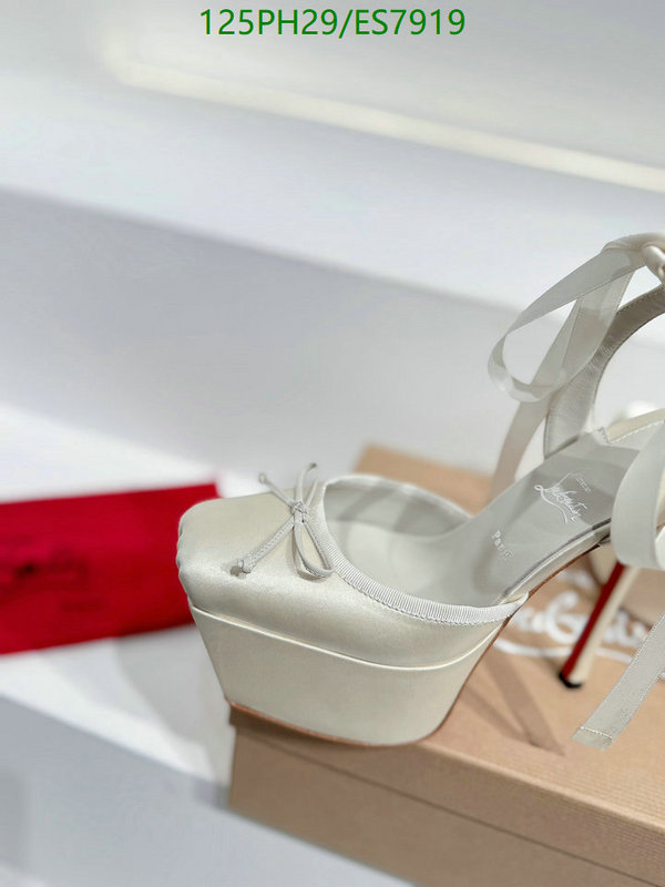 Christian Louboutin-Women Shoes Code: ES7919 $: 125USD