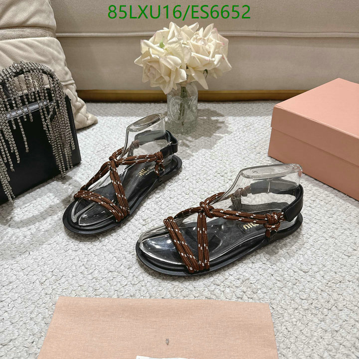 Miu Miu-Women Shoes Code: ES6652 $: 85USD
