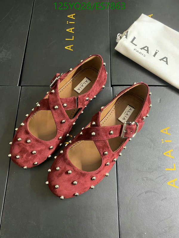ALAIA-Women Shoes Code: ES7863 $: 125USD