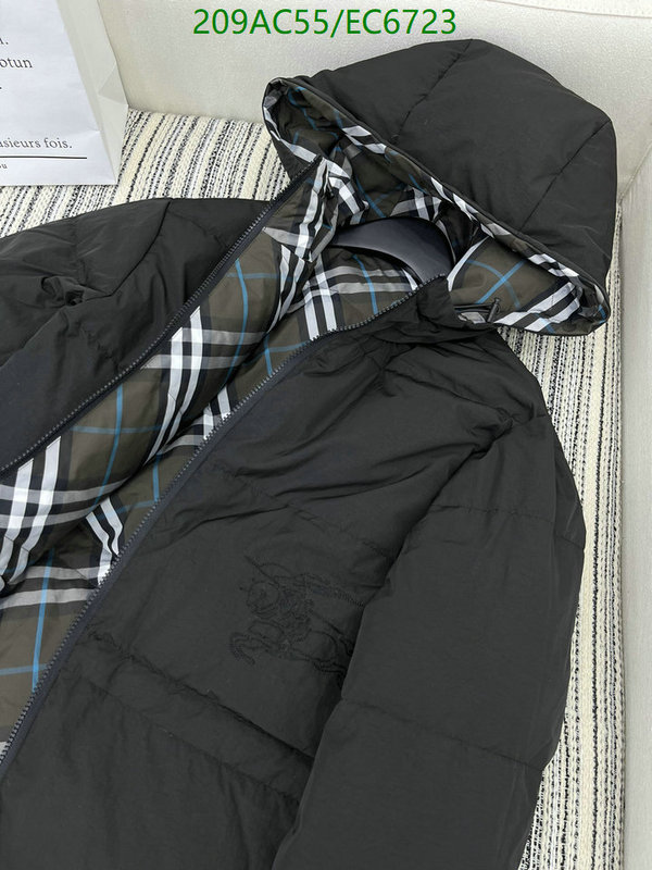 Burberry-Down jacket Women Code: EC6723 $: 209USD