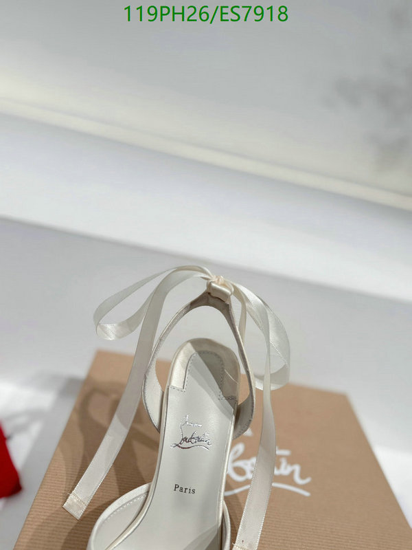 Christian Louboutin-Women Shoes Code: ES7918 $: 119USD