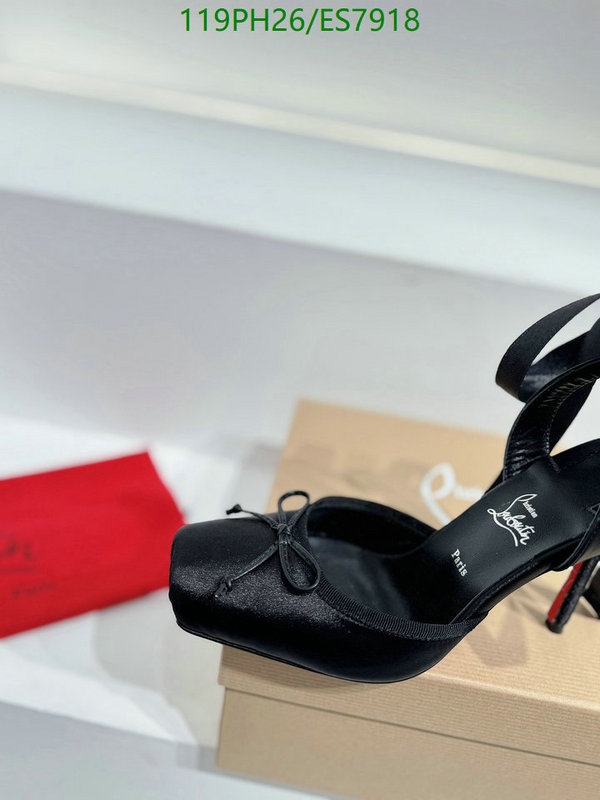 Christian Louboutin-Women Shoes Code: ES7918 $: 119USD