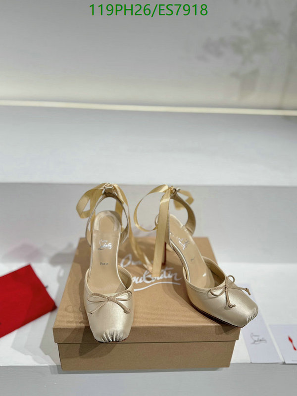 Christian Louboutin-Women Shoes Code: ES7918 $: 119USD