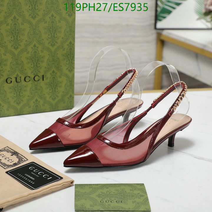 Gucci-Women Shoes Code: ES7935 $: 119USD