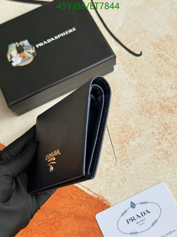 Prada-Wallet-4A Quality Code: ET7844 $: 45USD