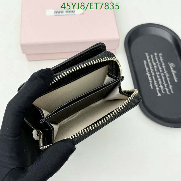 Miu Miu-Wallet-4A Quality Code: ET7835 $: 45USD