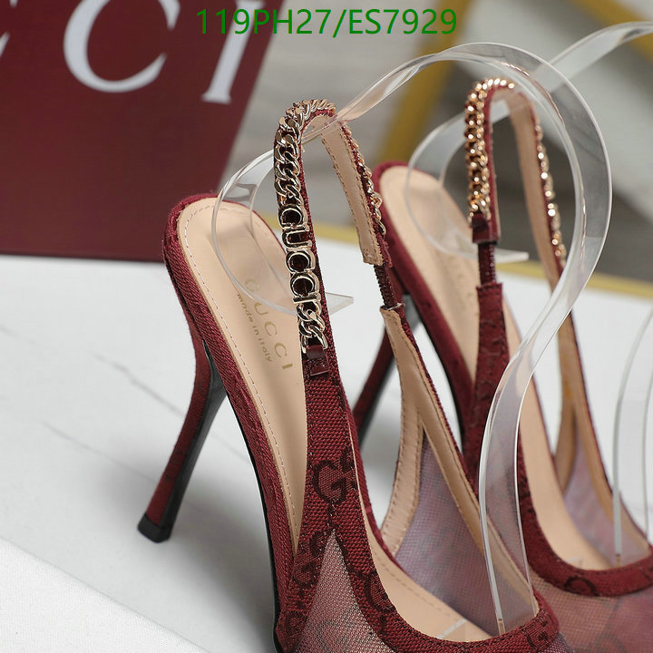 Gucci-Women Shoes Code: ES7929 $: 119USD