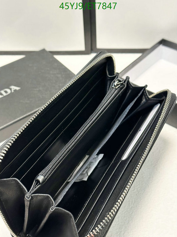 Prada-Wallet-4A Quality Code: ET7847 $: 45USD