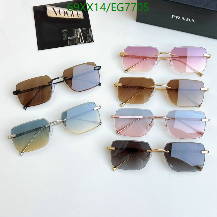 Prada-Glasses Code: EG7705 $: 69USD