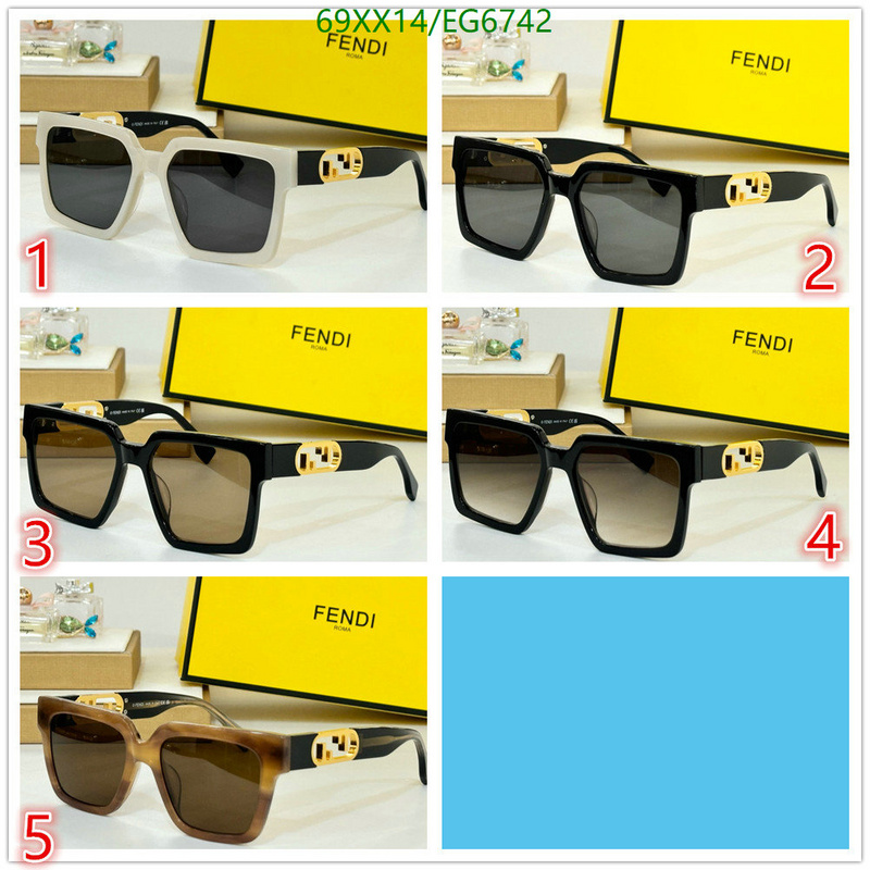 Fendi-Glasses Code: EG6742 $: 69USD
