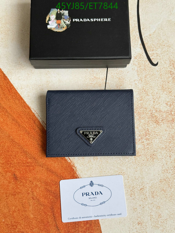 Prada-Wallet-4A Quality Code: ET7844 $: 45USD