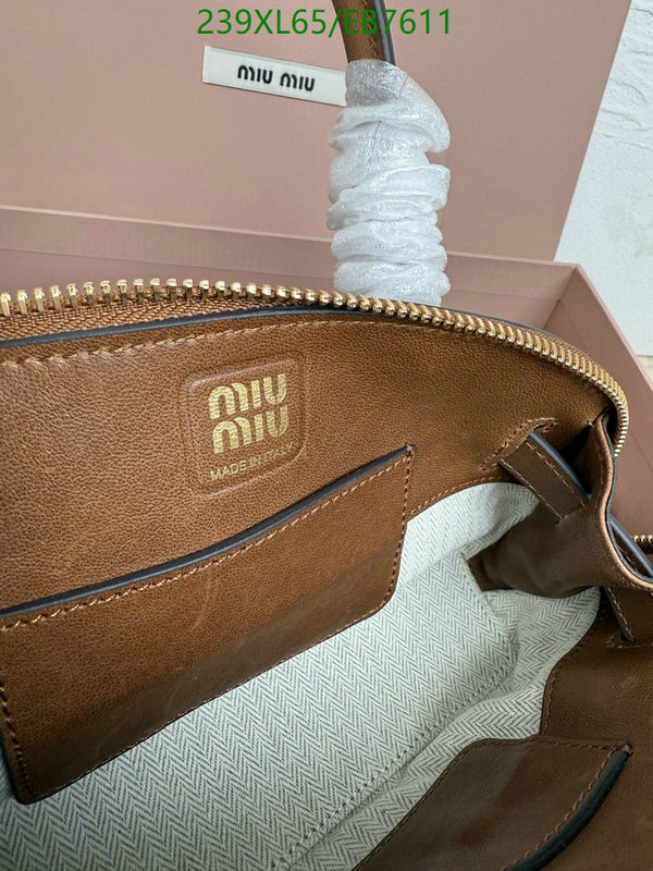 Miu Miu-Bag-Mirror Quality Code: EB7611 $: 239USD
