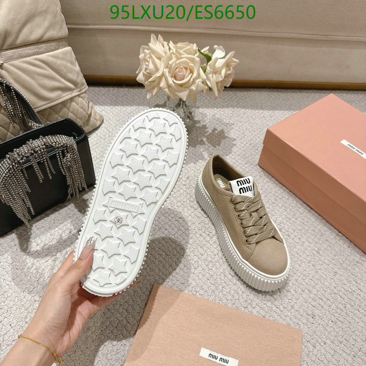 Miu Miu-Women Shoes Code: ES6650 $: 95USD