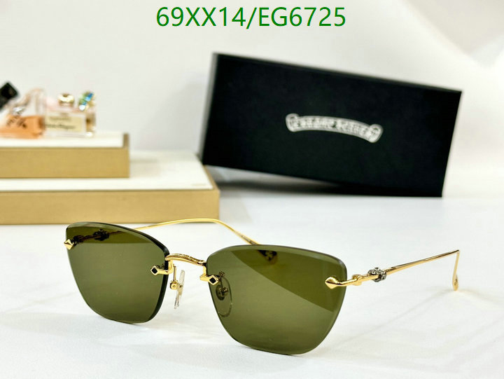 Chrome Hearts-Glasses Code: EG6725 $: 69USD
