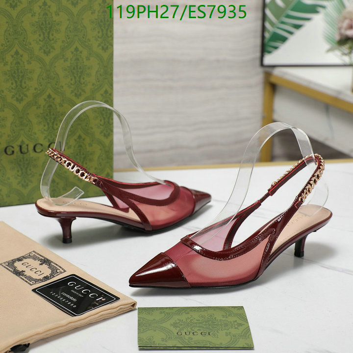 Gucci-Women Shoes Code: ES7935 $: 119USD
