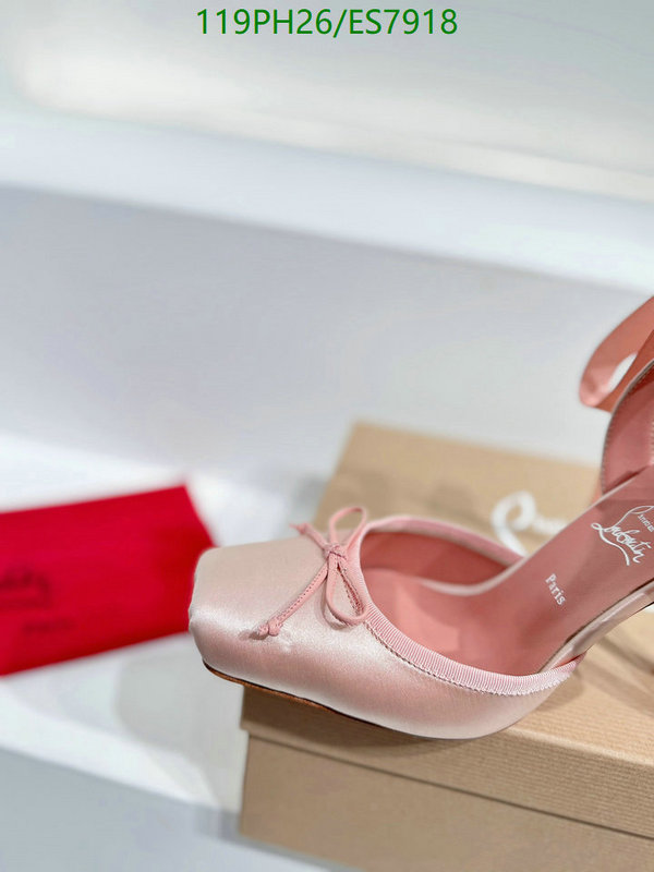 Christian Louboutin-Women Shoes Code: ES7918 $: 119USD