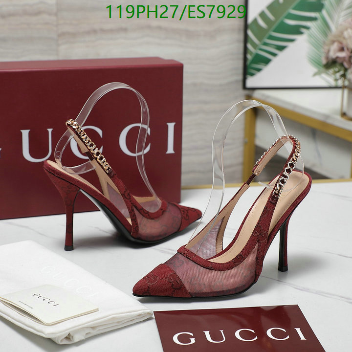 Gucci-Women Shoes Code: ES7929 $: 119USD