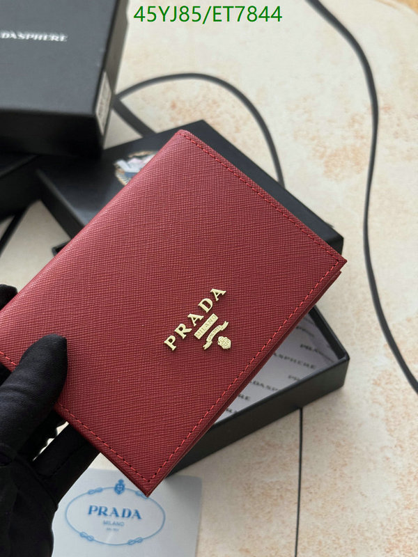 Prada-Wallet-4A Quality Code: ET7844 $: 45USD