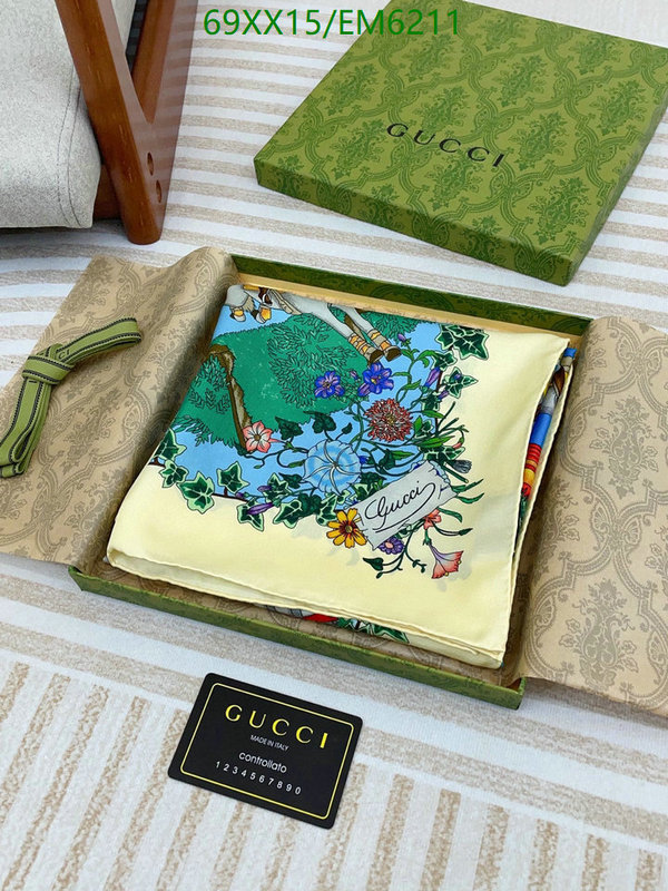 Gucci-Scarf Code: EM6211 $: 69USD