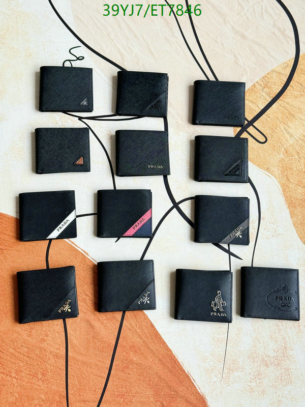 Prada-Wallet-4A Quality Code: ET7846 $: 39USD