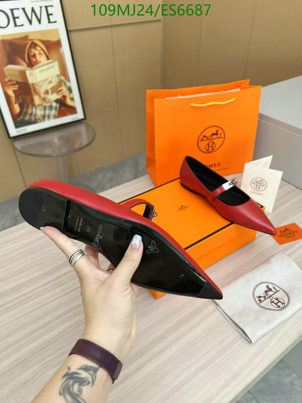 Hermes-Women Shoes Code: ES6687 $: 109USD