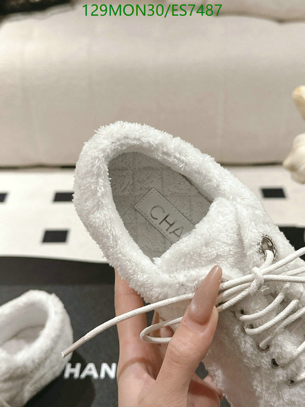 Chanel-Women Shoes Code: ES7487 $: 129USD