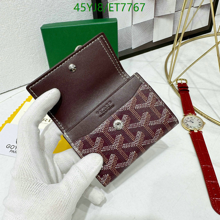 Goyard-Wallet-4A Quality Code: ET7767 $: 45USD